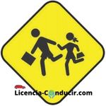 señal preventiva significado zona escolar