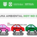 QUE AUTOS HOY lunes NO CIRCULAN