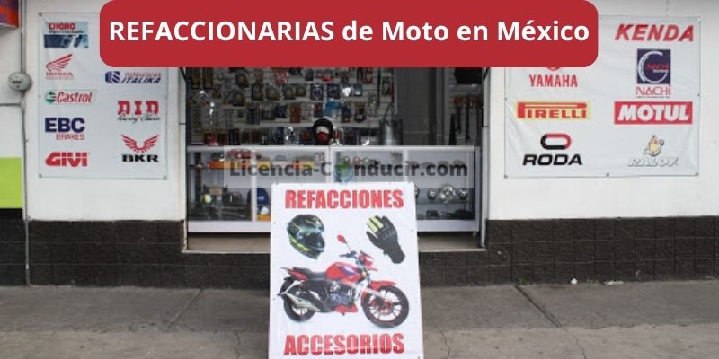 REFACCIONARIAS de Moto en México