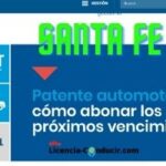 patente automotor santa fe